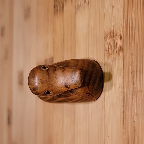 Vintage Mini wooden hand carved duckling duck decoy - Picture 2 of 6